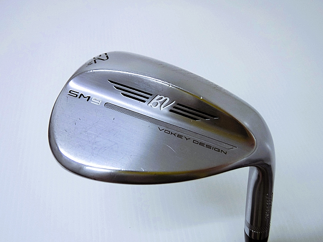 タイトリスト ボーケイ ウェッジ スピンミルド SM9 (ツアークロム)62.08M(日本仕様) D/G/-/62/S-200/34.5/B+