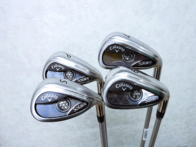 キャロウェイ SOLAIRE アイアン レディス 2018 -/ﾊｰﾌｾｯﾄ(1本)/-/L/-/B+