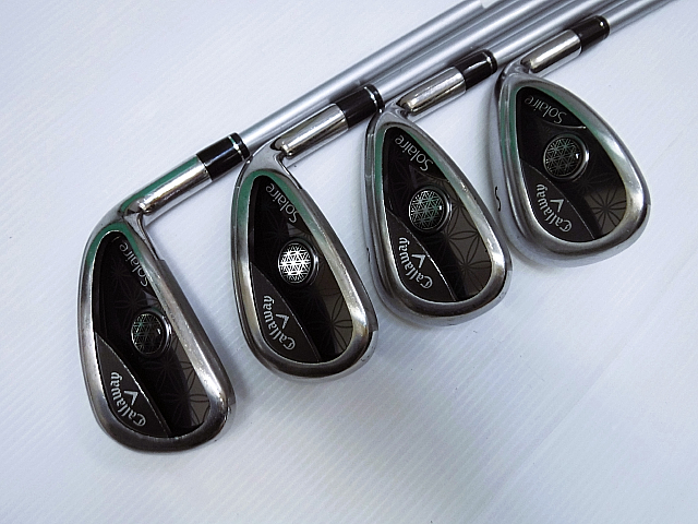 キャロウェイ SOLAIRE アイアン レディス 2018 -/ﾊｰﾌｾｯﾄ(1本)/-/L/-/B+