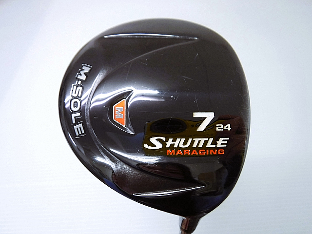 マジェスティゴルフ(マルマン) シャトル M-SOLE フェアウェイ 2006 オリジナルカーボン/7W/24/L/40.5/B+