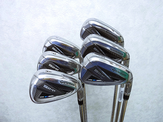 テーラーメイド SIM2 MAX (シム2 マックス) アイアン 2021 (日本仕様) KBS MAX MT85 JP スチール/6-9.P.A(6本)/-/S/37.25/B+