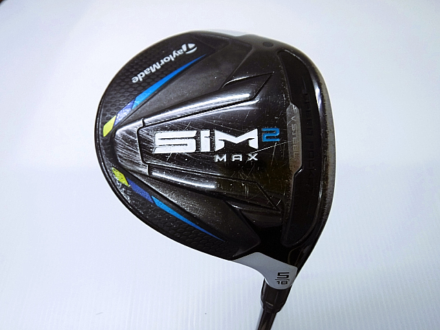 テーラーメイド SIM2 MAX (シム2 マックス) フェアウェイ 2021 (日本仕様) VENTUS BLACK/5W/18/S/42/B+