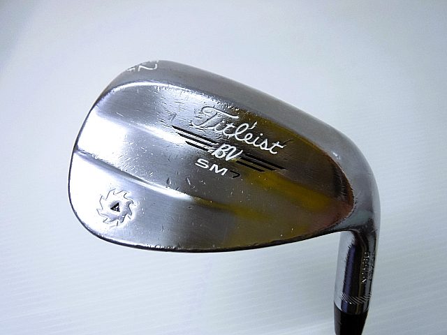 タイトリスト ボーケイ ウェッジ スピンミルド SM7 (ツアークロム)52.08F(日本仕様) NSプロ MODUS3 TOUR120/AW/52/S/35.5/B