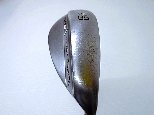タイトリスト ボーケイ ウェッジ スピンミルド SM8 (ツアークロム)58.14K(日本仕様) NSプロ ZELOS 8/SW/58/S/35.25/B