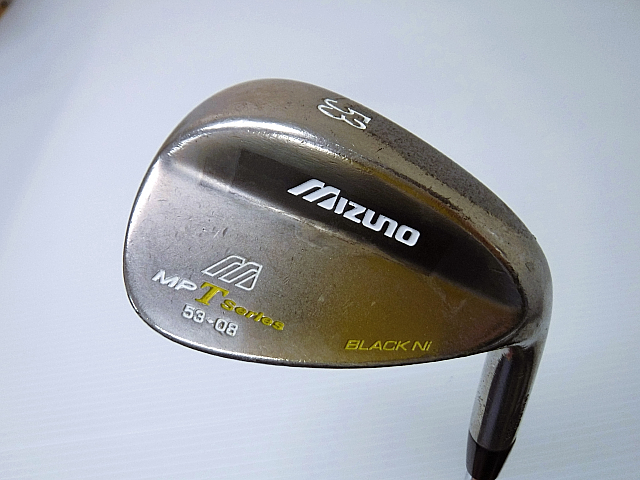 ミズノ MP Tシリーズ ウェッジ(ブラックニッケル)53-08 NSプロ 950GH/AW/53/WEDGE/35/B