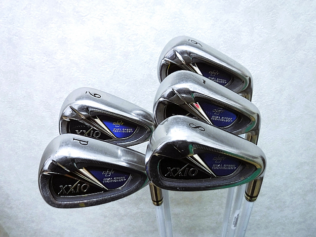 ダンロップ ゼクシオ8 エイト (XXIO 8) アイアン 2014 Miyazaki KENA Blue7/6-9.P(5本)/30/S/37/B+
