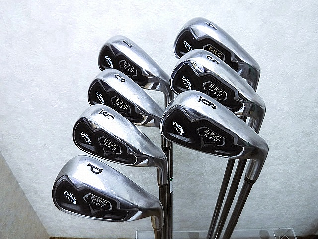 キャロウェイ ERC HOT アイアン IR-1000/4-9.P(7本)/-/SR/38/B-