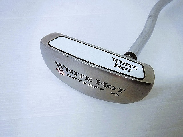 オデッセイ ホワイト ホット #5 2ドット パター オリジナルスチール/ﾊﾟﾀｰ/-/-/32/B+