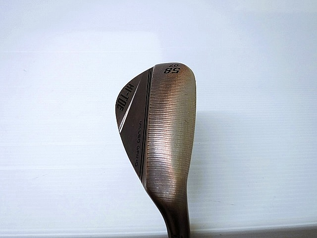 テーラーメイド HI-TOE 3 ハイ・トウ3 ローバウンス ウェッジ 58 2022 (日本仕様) D/G/-/58/S-200/34.5/B