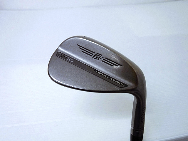 タイトリスト ボーケイ ウェッジ スピンミルド SM10 Fグラインド（ニッケル） BV105/AW/52/-/35.5/B+