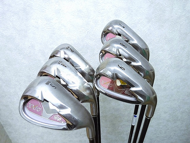 ダンロップ ザ・ゼクシオ(XXIO) アイアン 2008 レディス MP500L/6-9.P.A.S(7本)/32/L/36/B+