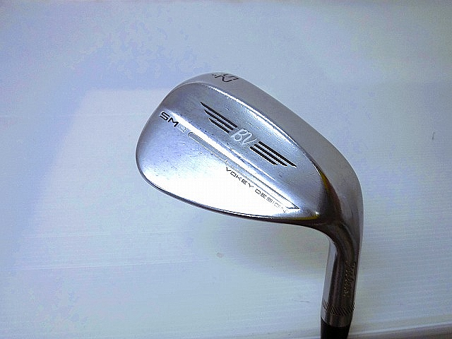 タイトリスト ボーケイ ウェッジ スピンミルド SM9 (ツアークロム)52.08F(日本仕様) D/G/AW/52/WEDGE/35.5/B+