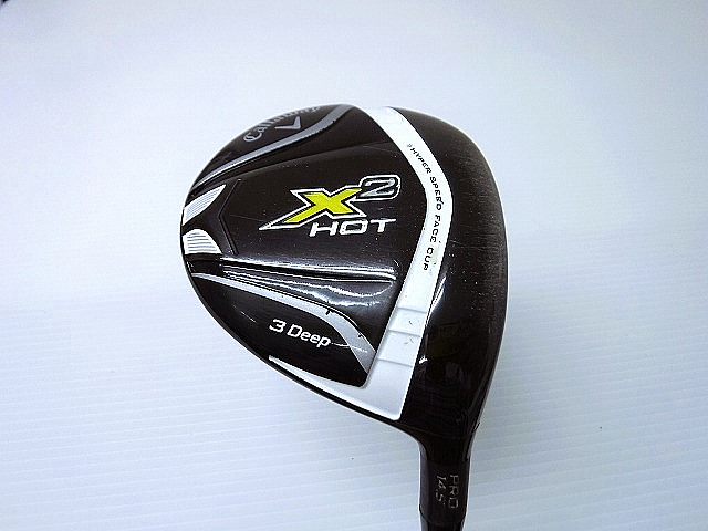 キャロウェイ X2 HOT PRO DEEP フェアウェイ 2014 (日本仕様) SPEEDER エボリューション7 661/3W/14.5/S/42.5/B